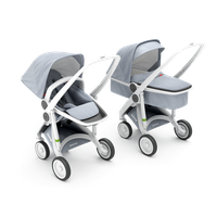 Greentom Upp 2in1 Wit-Grijs