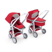 Greentom Upp 2in1 Grijs-Rood