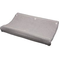 Koeka Aankleedkussenhoes Wafel Amsterdam Silver Grey