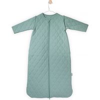 Slaapzak 4-seizoenen 90cm Mini Waffle Vintage Green Afritsbare Mouw - Jollein