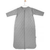 Slaapzak 4-seizoenen 90cm Mini Waffle Grey Afritsbare Mouw - Jollein