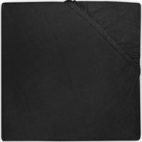 Jollein Hoeslaken Jersey 75x150cm Zwart
