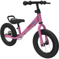 Loopfiets Super Junior Max Roze - Kiddimoto 