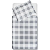 Jollein Overtrek En Sloop 100x140cm Check Grey