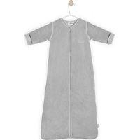 Slaapzak 4-seizoenen 90cm Comfy Fleece Grey Afritsbare Mouw - Jollein