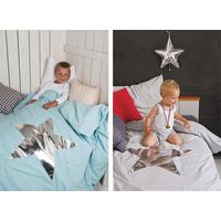 Cottonbaby Dekbedovertrek Ster Lichtblauw