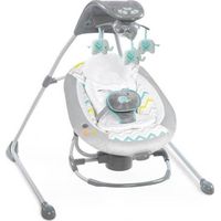 Bright Starts InLighten Cradling Swing & Rocker 2-in-1 - Avondale