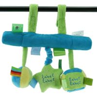 Label-label Stars Autostoel Activity - Blauw/Lime 
