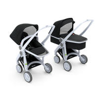 Greentom Upp 2in1 Grijs-Zwart